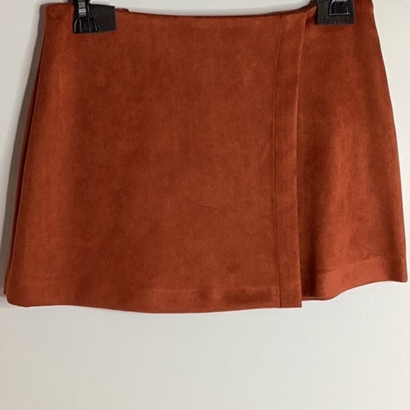 Brick Red Mini Gianni Binni Skirt size 10 - Picture 2 of 11